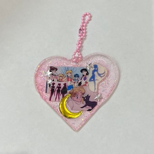 sailor moon keychain