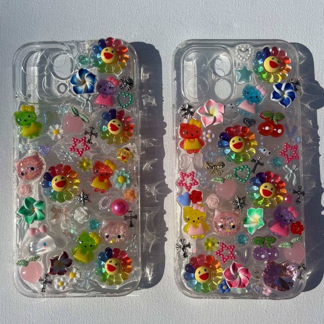 Hello Kitty Gyaru Phone Case Etsy