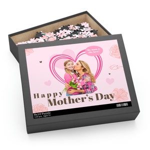 Custom Puzzle From Photo Personalized Puzzle Custom Jigsaw Puzzle 500pcs Gift For Mother&#39;s Day Gift For Mom Custom Photo Puzzle Gift For Her
