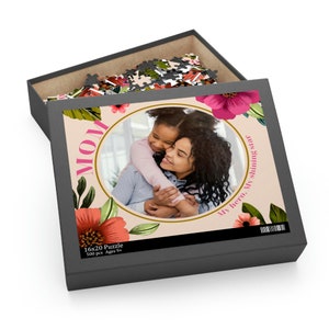 Custom Puzzle From Photo Personalized Puzzle Custom Jigsaw Puzzle 500pcs Gift For Mother&#39;s Day Gift For Mom Custom Photo Puzzle Gift For Her