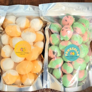 Freeze-Dried Taffy Bites – 2 Pack – Choose Your Flavors! FREE Shipping | Crispy, Flavor-Packed Candy