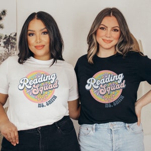 Reading Teacher Team Shirt ,Custom Teacher T Shirt, Reading Squad Shirt, Retro Teacher Shirt, New Teacher Appreciation Gift, Back to School