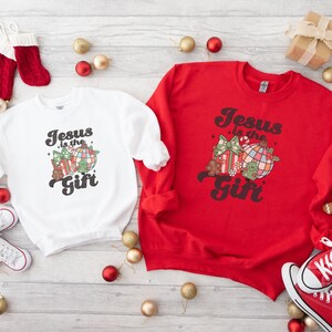 Mommy and Me Outfit Christmas Christian Shirt, Christmas Christian Shirt for Mom and Daughter, Matching Mommy and Me Outfit for Christmas