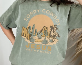 Boho Western Christian Graphic T Shirt, Religious Gift for Christian,Bible Verse T-Shirt,  Cowgirl Christian Shirt,Retro Faith Based Shirt