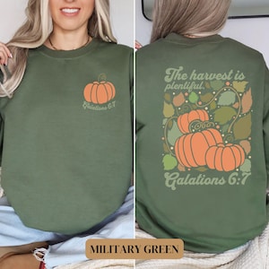 Fall Christian Sweatshirt, Autumn Religious Sweater, Fall Jesus Sweatshirt, Religious Thanksgiving Sweatshirt, Fall Christian Gift