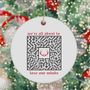 Saltburn ornament,Saltburn maze,Saltburn movie inspo,Saltburn merch,Saltburn fan gift,Christmas ornament,gift for friend, Barry Keoghan