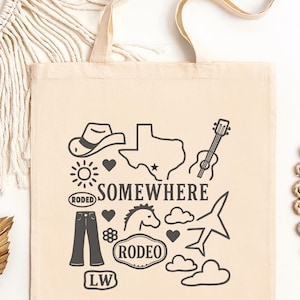 Lainey Wilson Music Theme Tote,Perfect Gift For Music Lovers, Reusable Market Bag,Country Music Tote,Laredo inspired tote,Lainey Wilson fan