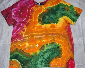 Geode Tie Dye Shirt - Geode Ice Dye Shirt - XL, Extra Large