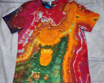 Geode Tie Dye Shirt - Geode Ice Dye Shirt - XL, Extra Large
