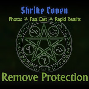 Protection Removal Spell to Remove their protection before performing spells: Curse, Hex, Jinx, Bad luck Spell, Witchcraft, Hoodoo, Pagan