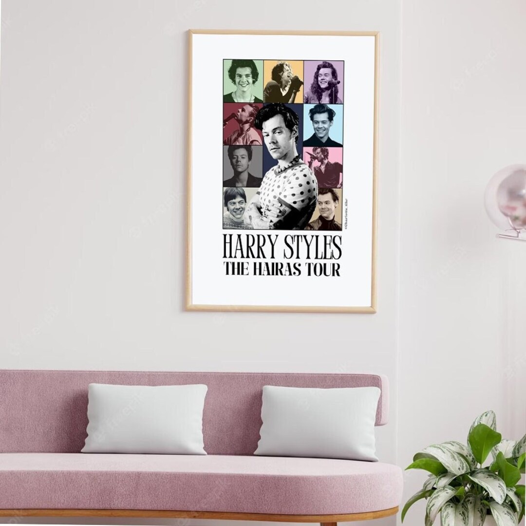 Harry Styles Eras Tour 2023 Poster Home Decor Etsy
