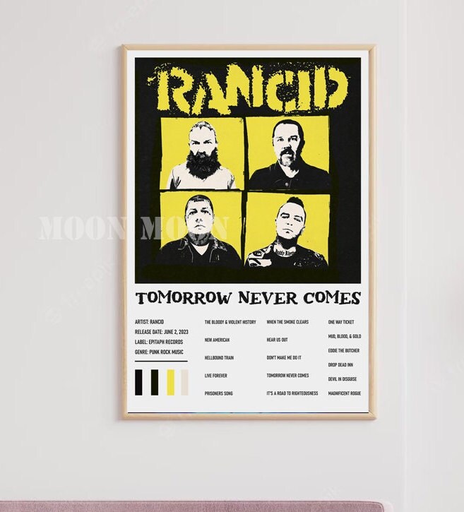 ランシド ティムアームストロング シルクスクリーン THE WARS END ランシド ティムアームストロング シルクスクリーン THE WARS END