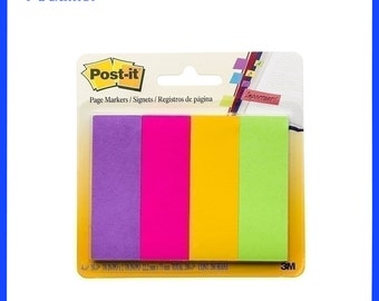 Post-It Page Markers Neon Colours 23 x 73mm 200-Pack