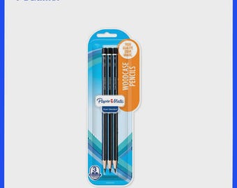 Paper Mate 2B Woodcase Pencil Exam Standard 3 PK