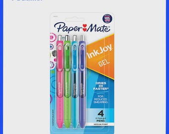 Paper Mate InkJoy Gel Pens, Medium Point, Fashion Colours