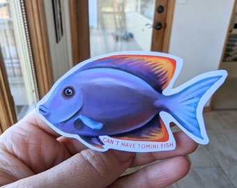 Tomini Tang fish magnet