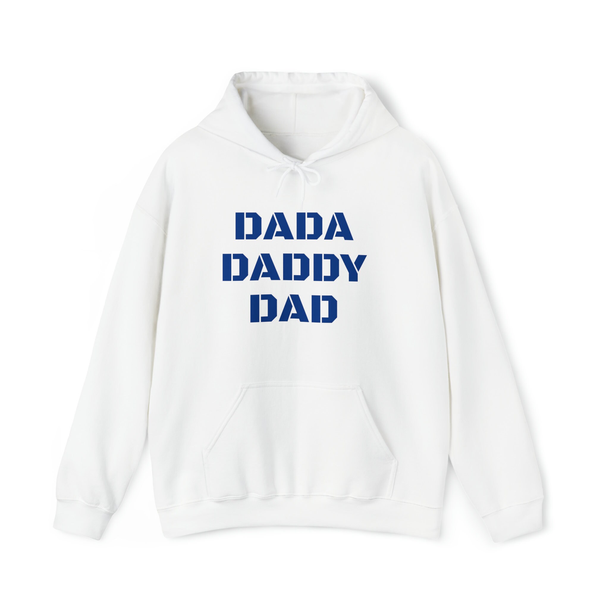 Dada Daddy Dad Father's Day Gift Hooded Sweatshirt Jumper - Etsy
