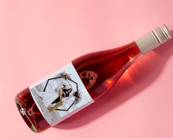 Benutzerdefinierte Flaschenetiketten, Weinflaschenetiketten, Bachelorette-Etiketten, Getränkeetiketten