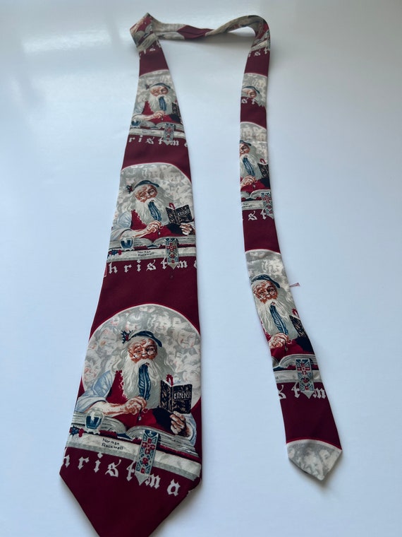 93' Vintage Collectible Santa Neck-Tie Norman Rock