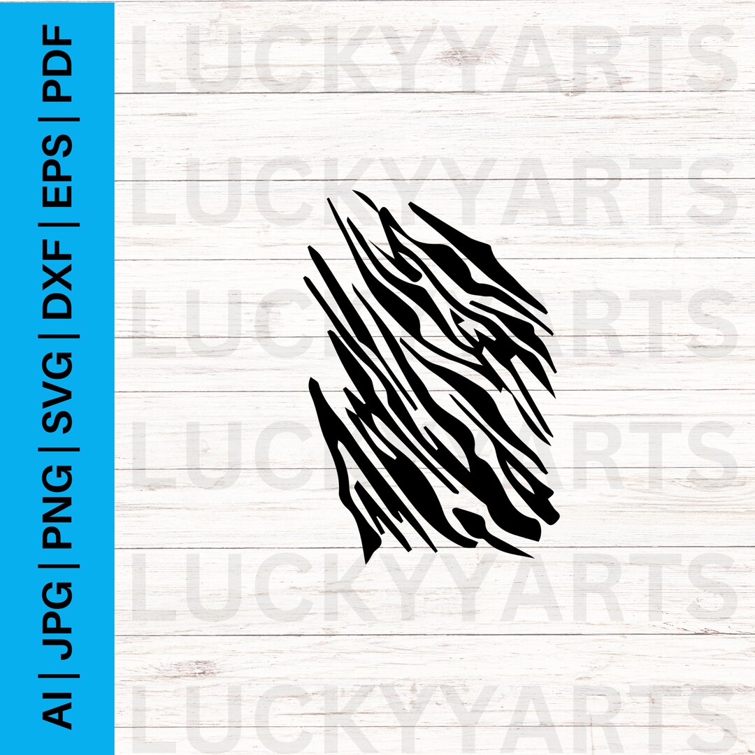 Zebra Pattern Svg Zebra Svg Pattern Svg Vector Cut File for Etsy