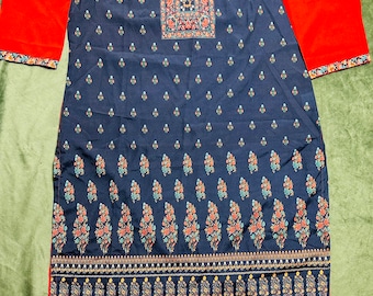 Indian kurti/printed kurti for women/ready to wear kurti for girls size(XXL)