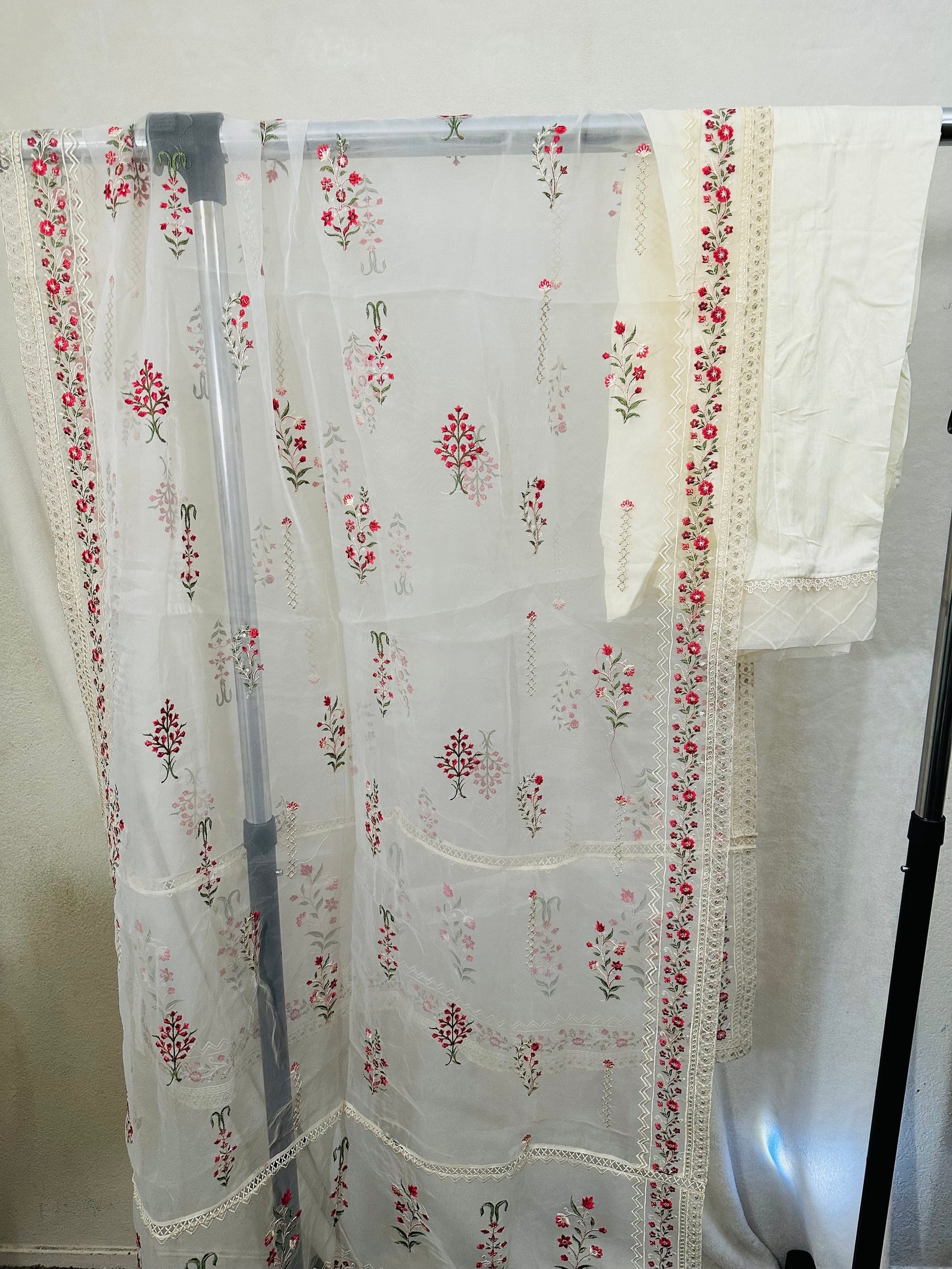 Bin Saeed Organza Embroidered Festive Collection 2024 - BSOEFC 05