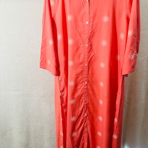 Indian printed regular kurti for girls and women size(Large)