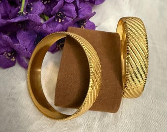 Indian gold plated kada/bangle size(2.6)