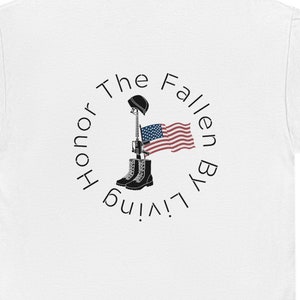 Honor the Fallen By Living Memorial Tank Top and T-shirt