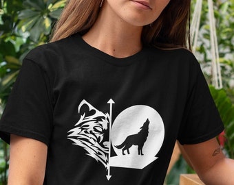 Boho Wolf Unisex Hoodies, Crewneck Pullover und Tshirts