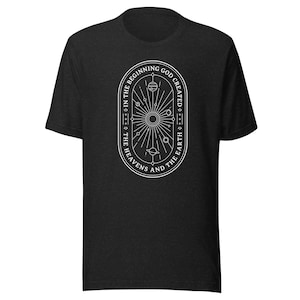 In The Beginning God Created - T-shirt