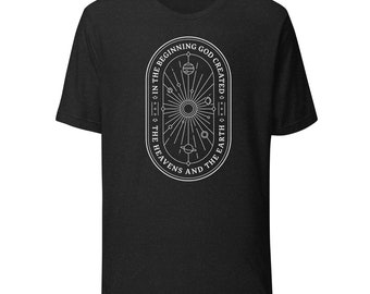 In The Beginning God Created - T-shirt