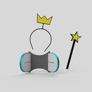 Fairly Oddparents kostymrekvisita - digitala 3D-modell STL-filer för 3D-utskrift