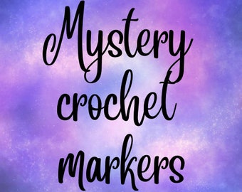 Mystery Stitch Markers - go to description to know how to order