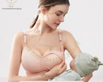 Y2k Women Nursing Bra Breathable Women Breastfeeding Underwear Seamless Maternity Bra Push Up Bone Corset Widened Breasted Bra Women Top