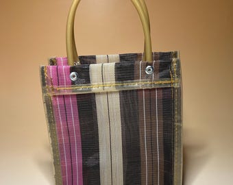 Small Mesh Bags, Reusable Plastic Bags, Mesh Candy Bags, Handmade By Mexican Artisans, Use for Birthday Parties, Party Favors Bags