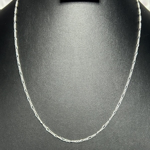 Silver Chain Necklace, 925 Sterling Silver, Jewelry From Mexico, Handmade, Jewelry For Anyone, Birthday Gift