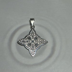 Sterling Silver Witch Knot Pendant: Handmade Protection Jewelry