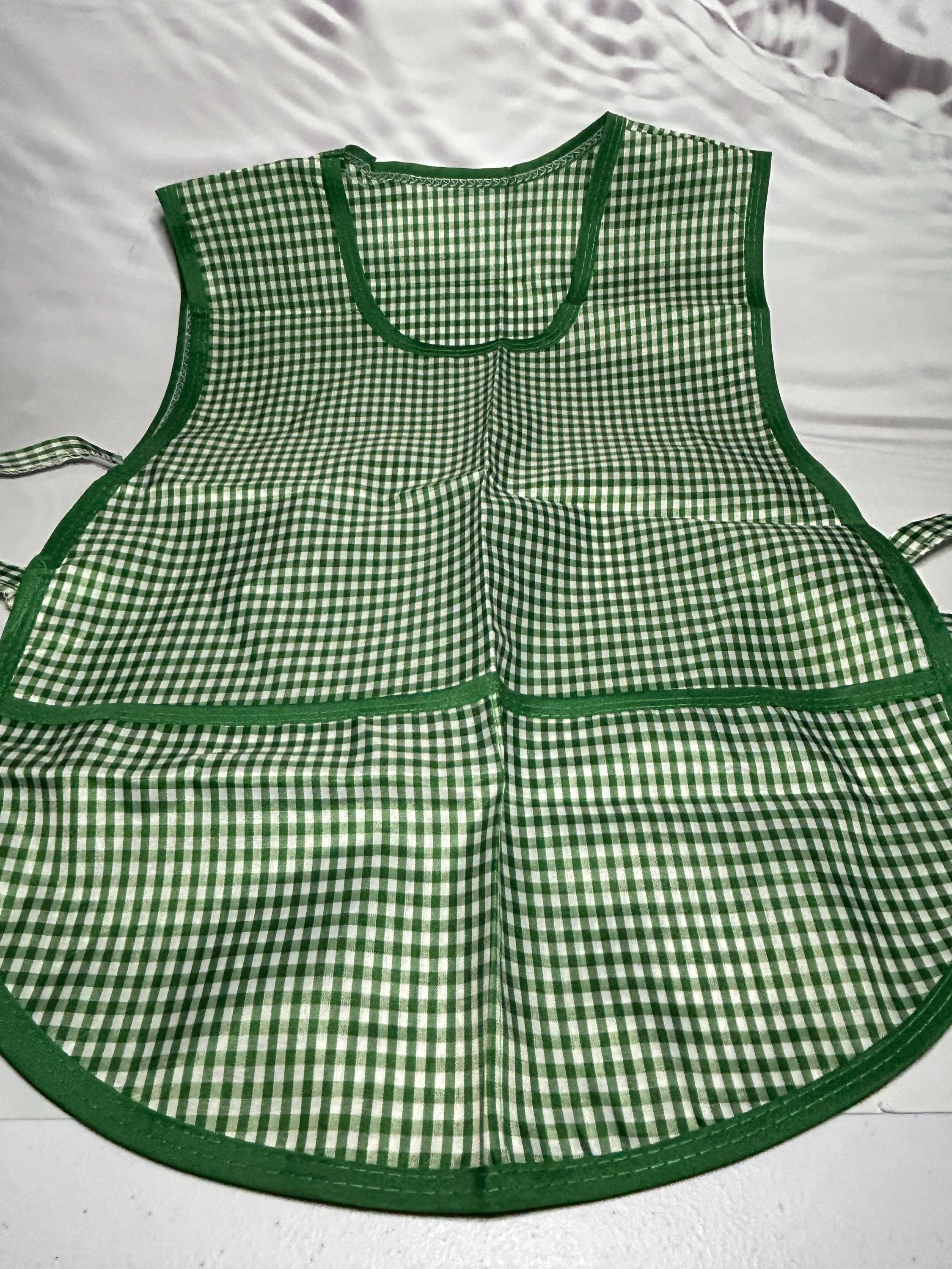 Mexican Aprons for Kids, Artisan Aprons, Handmade in Mexico, Kids Craft Aprons, Kids Cooking Aprons, Single Layered Aprons
