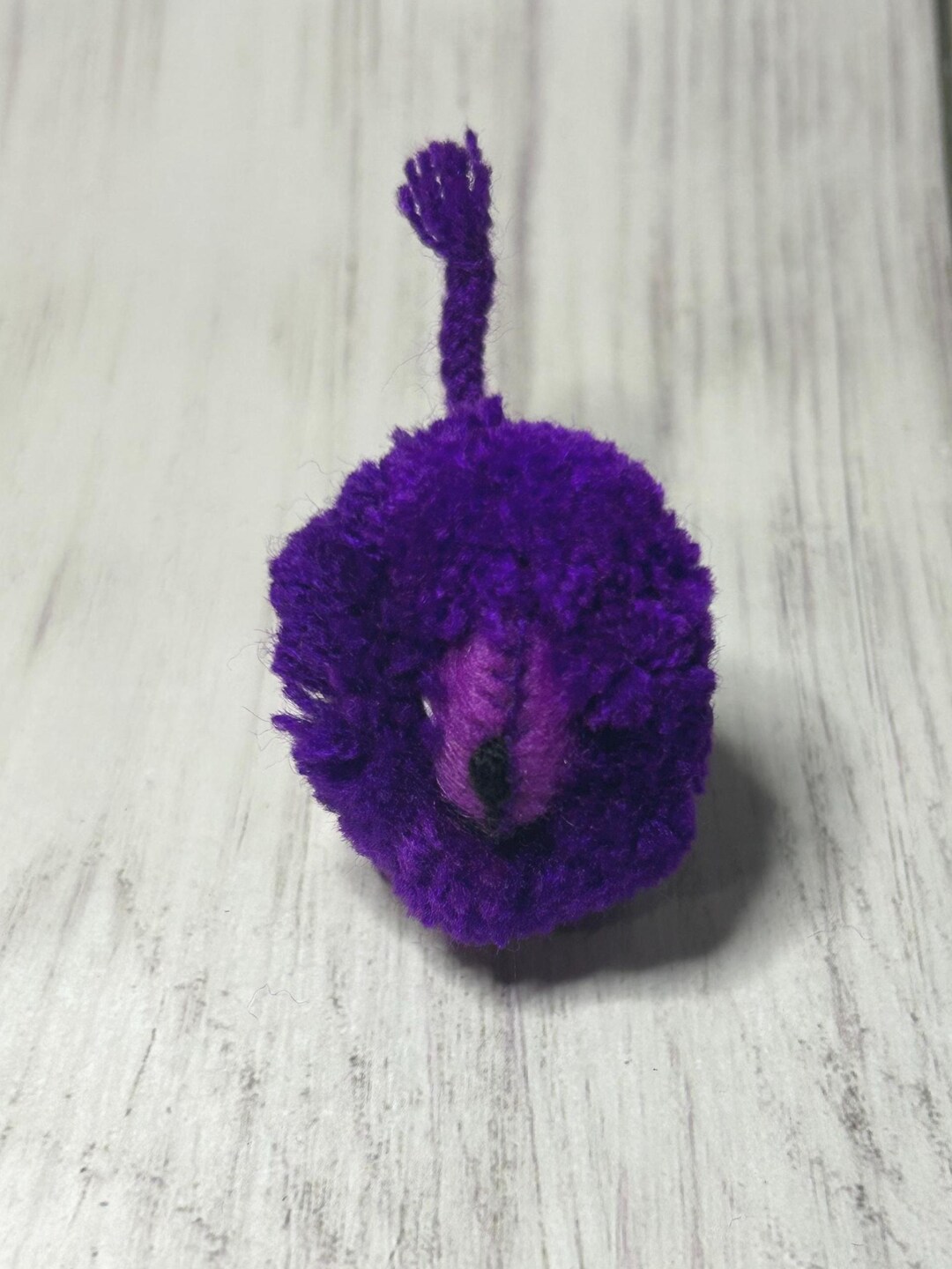 Lion Felt Plush Keychain, Handmade Artisan Keychain, Cute Animal ...