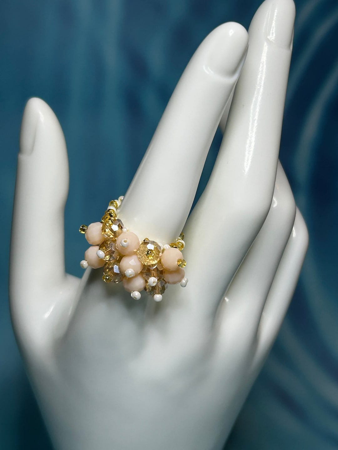 Anillos de Chaquira, Joyería Huichol, Joyería Mexicana, Joyería Artesanal,  Hecho a Mano, Regalos de Cumpleaños, Anillos Estirables México