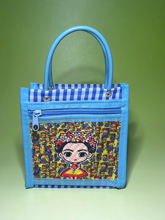 Bolsas Frida Kahlo de malla pequeñas, bolsas de plástico reutilizables,  bolsas de malla para dulces, para fiestas de cumpleaños