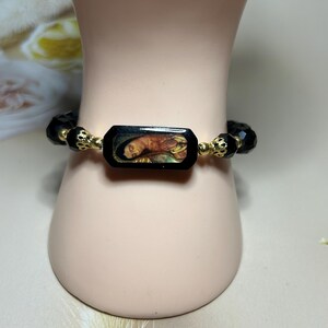 Bracelet Notre-Dame de Guadalupe : bijoux de protection catholiques faits main