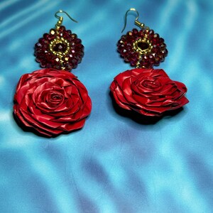 Handgemachte Palmenblatt Ohrringe, Mexikanische Schmuck, Muttertagsgeschenk, Geschenk für Sie