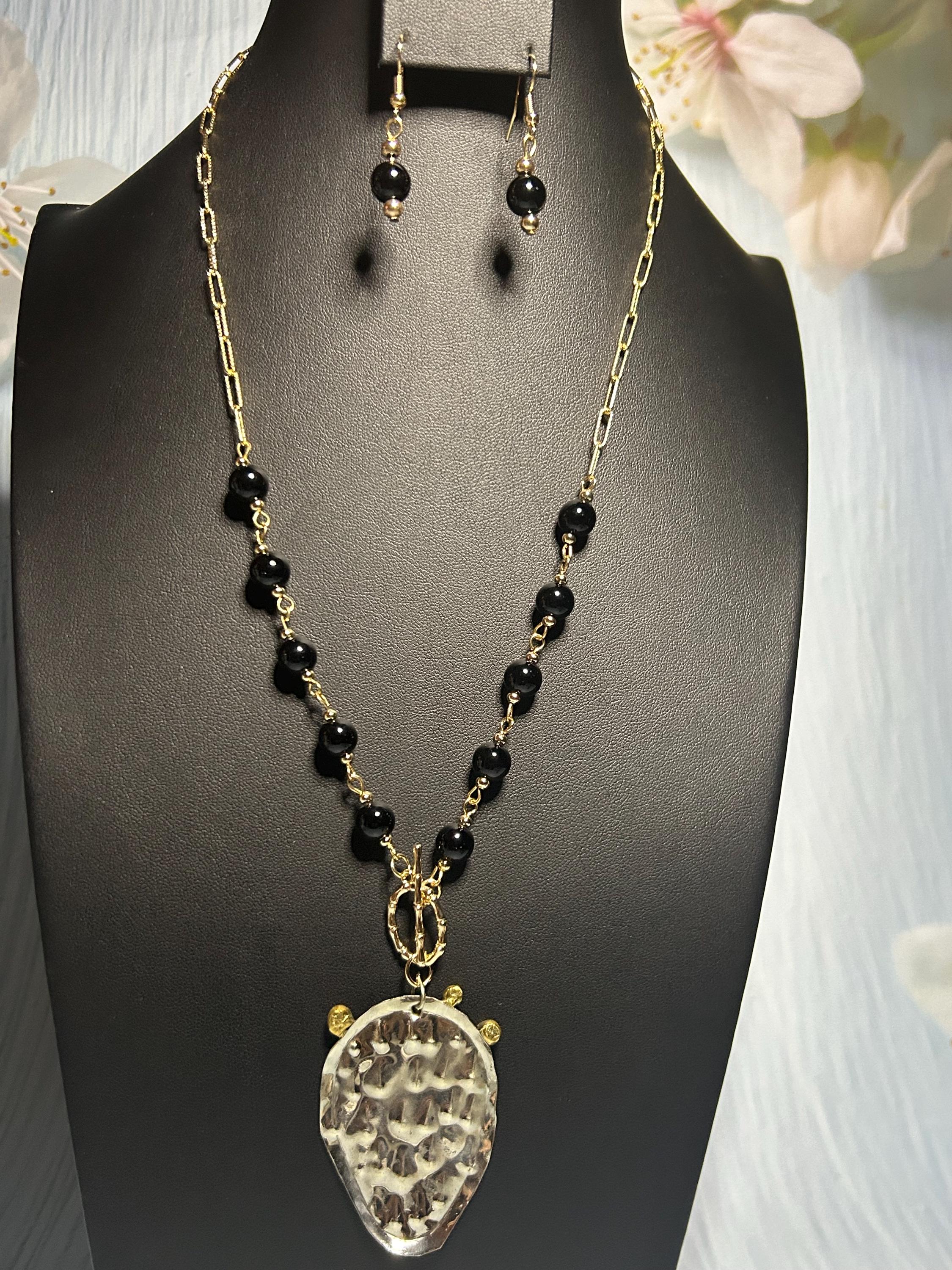 Buy Cactus Necklace Set, Handmade Necklace, A Gift for Her
