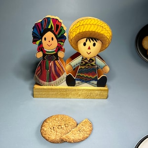 Mexikanische Holz Serviettenhalter, Artisan Serviettenhalter, Handgemacht, Dekorative Serviettenhalter, Geburtstagsgeschenk, Ein Geschenk Für Sie