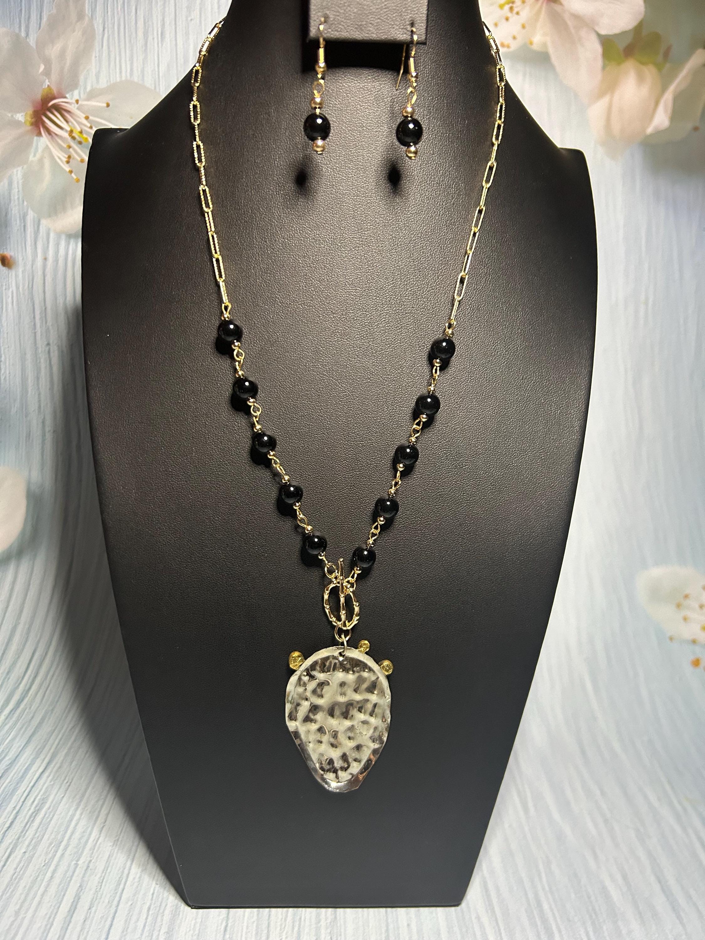 Buy Cactus Necklace Set, Handmade Necklace, A Gift for Her