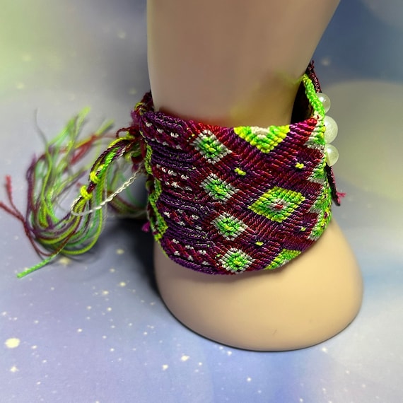 Multicolored Bright Hamsa Bracelet Multicolored Bright Hamsa Bracelet