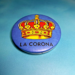 Espejos compactos de Loteria, espejos hechos a mano, espejos artesanales, regalos de cumpleaños, regalo para ella