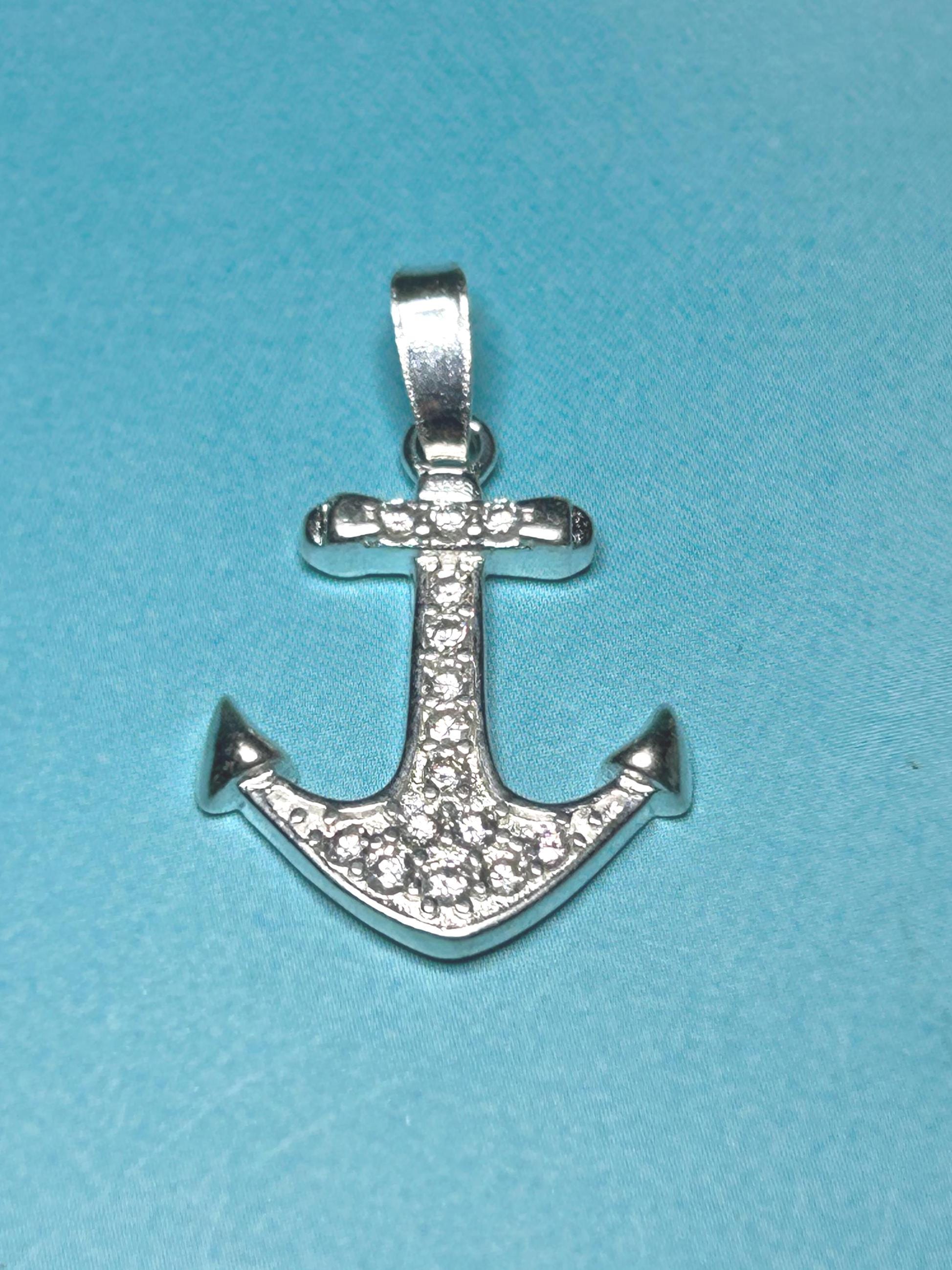 MEXICO MEXICO MADE SILVER925 ANCHOR DESIGN MANTEL BRACELET 